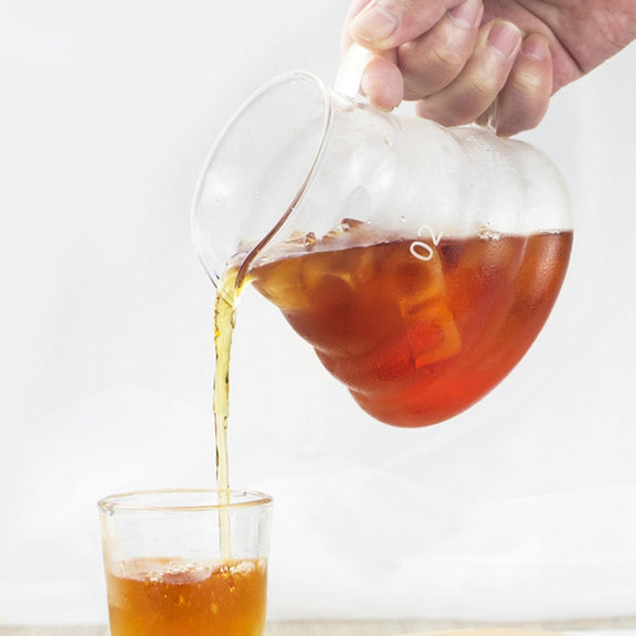 Heat-resistant Hand-made Coffee Glass Pot Cloud Coffee Sharing Pot, Specification:600ml Glass Pot