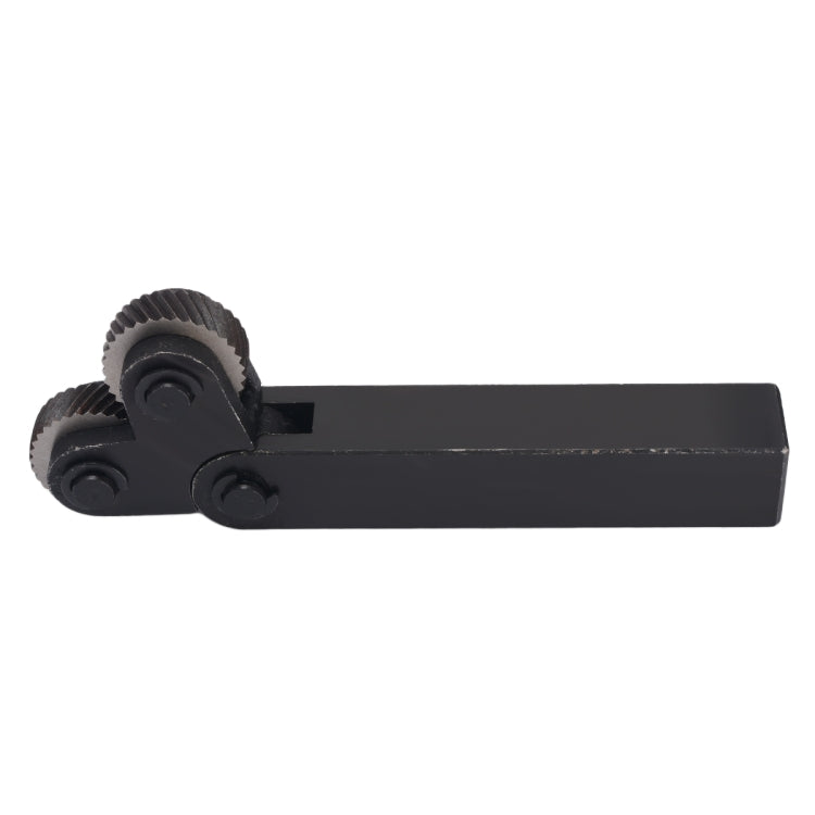 Hardened and Durable Steel Two-wheel Knurled Tool Kit, Style:0.8mm