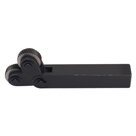 Hardened and Durable Steel Two-wheel Knurled Tool Kit, Style:1.5mm