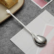 Stainless Steel Coffee Mixing Spoon Creative Musical Instrument Shape Spoon, Style:Lute, Color:Silver - free shipping - PMC TechLife - Order now!