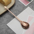 Stainless Steel Coffee Mixing Spoon Creative Musical Instrument Shape Spoon, Style:Lute, Color:Rose Gold - free shipping - PMC TechLife - Order now!