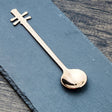 Stainless Steel Coffee Mixing Spoon Creative Musical Instrument Shape Spoon, Style:Yueqin, Color:Rose Gold - free shipping - PMC TechLife - Order now!
