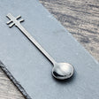 Stainless Steel Coffee Mixing Spoon Creative Musical Instrument Shape Spoon, Style:Yueqin, Color:Titanium Black - free shipping - PMC TechLife - Order now!