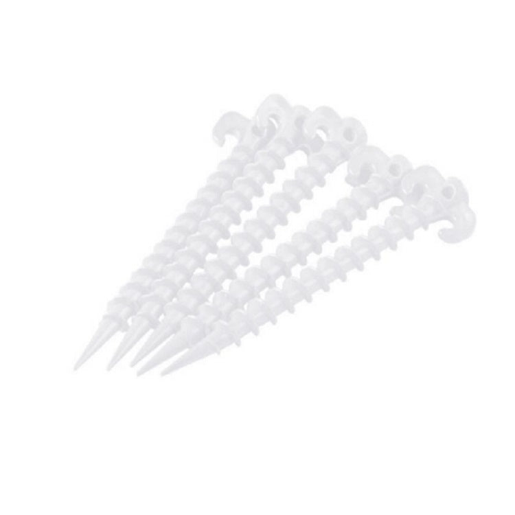 10 PCS/Set Luminous Camping Canopy Tent Ground Screw Pegs Horn Nails Outdoor Climbing Tent Plastic Nails Tent Accessories - Tents & Accessories by PMC TechLife | Online Shopping South Africa | PMC TechLife
