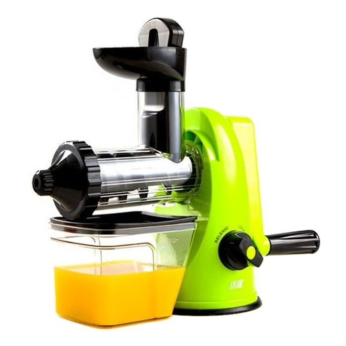 Multifunction Home Manual Juicer Apple Orange Wheatgrass Portable DIY Juicer(Green) - free shipping - PMC TechLife - Order now!