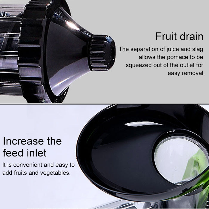 Multifunction Home Manual Juicer Apple Orange Wheatgrass Portable DIY Juicer(Green)