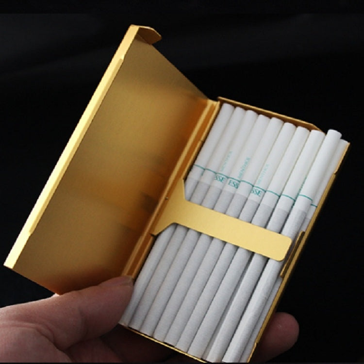 Ultra-thin Personality Creative Ladies Cigarette Case Metal Cigarette Case(Silver) - Cigarette Box & Ashtrays by PMC Jewellery | Online Shopping South Africa | PMC Jewellery | Buy Now Pay Later Mobicred