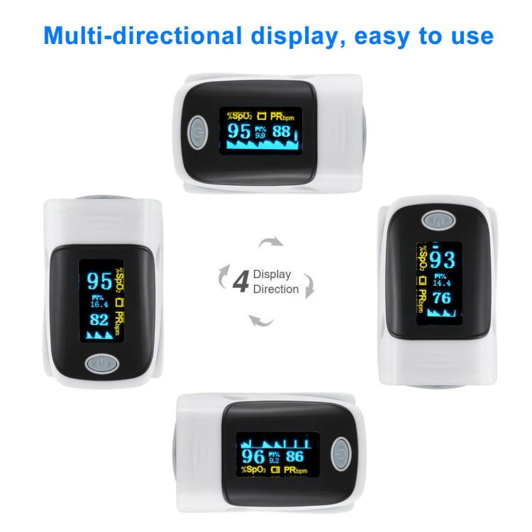 AB-80 Precision Finger Pulse Oximeter Blood Oxygen Monitor(Grey) - free shipping - PMC TechLife - Order now!