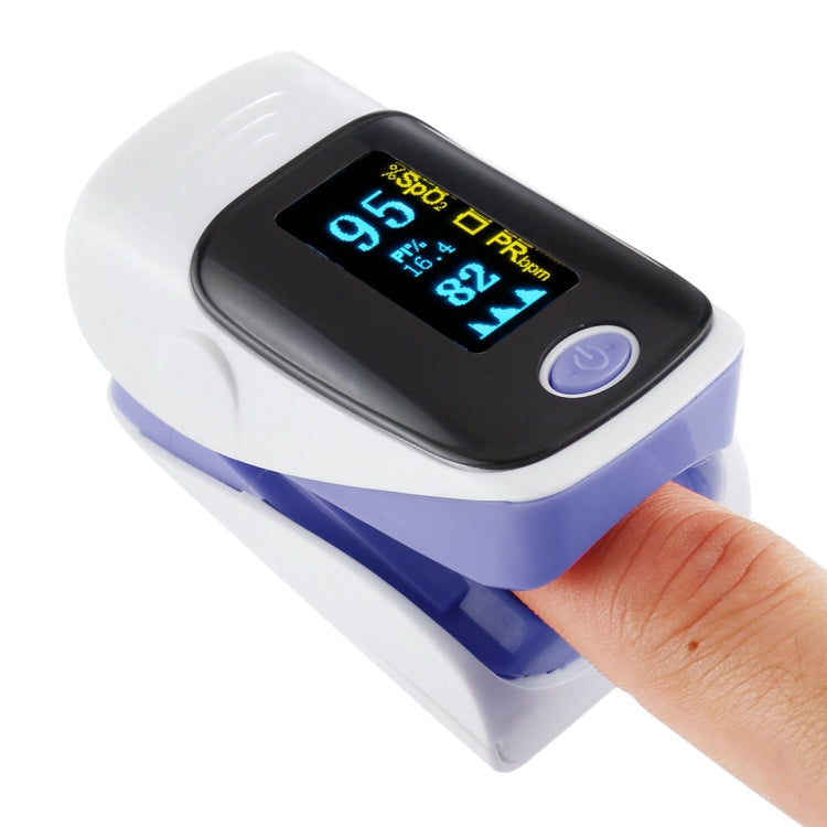 AB-80 Precision Finger Pulse Oximeter Blood Oxygen Monitor(Purple) - free shipping - PMC TechLife - Order now!