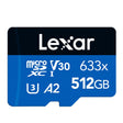 Lexar 633x 512GB High-speed Flash Memory Card Sports Camera Mobile Phone TF Car Driving Recorder Memory Card - free shipping - PMC Jewellery - Order now!