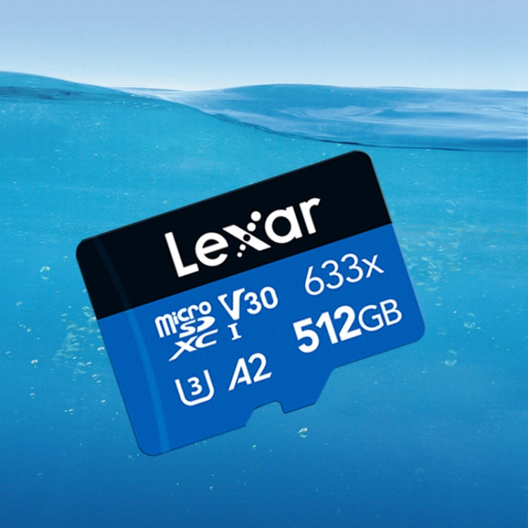 Lexar 633x 512GB High-speed Flash Memory Card Sports Camera Mobile Phone TF Car Driving Recorder Memory Card - free shipping - PMC Jewellery - Order now!