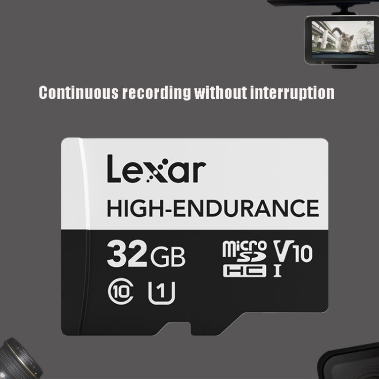 Lexar MicroSDHC 32GB High-endurance Driving Recorder Video Surveillance Camera TF Memory Card Video Card - free shipping - PMC Jewellery - Order now!