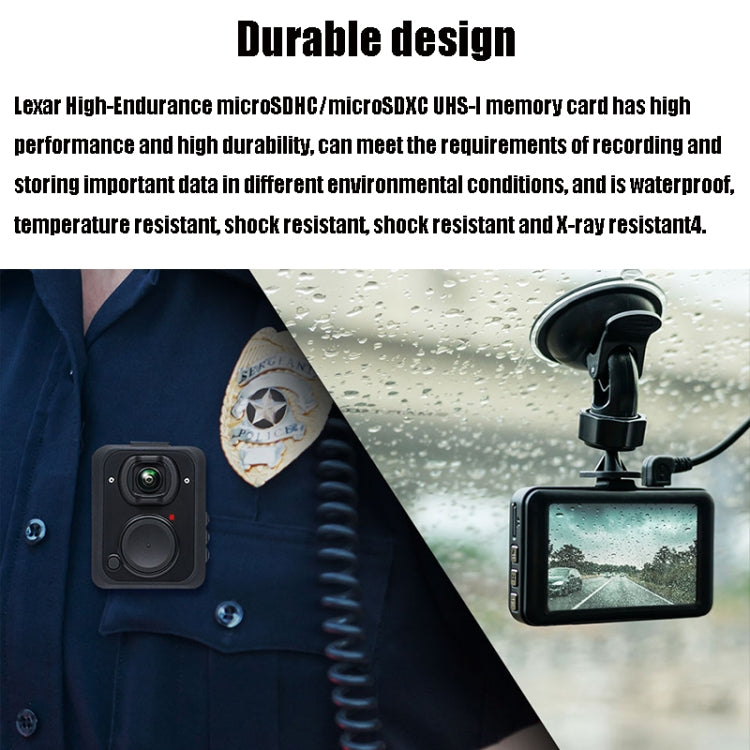 Lexar MicroSDHC 64GB High-endurance Memory Card Driving Recorder Security Monitoring TF Card Video Card - free shipping - PMC Jewellery - Order now!