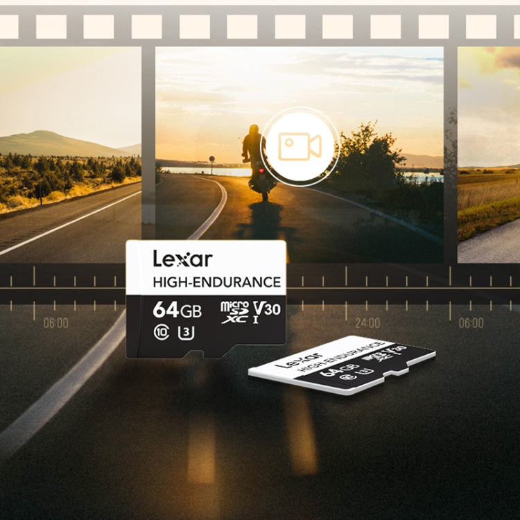 Lexar MicroSDHC 64GB High-endurance Memory Card Driving Recorder Security Monitoring TF Card Video Card - free shipping - PMC Jewellery - Order now!