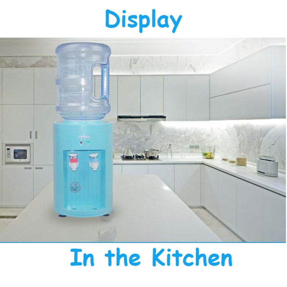 220V Warm Hot Drink Machine 2.5L Electric Portable Desktop Water Dispenser(Blue)
