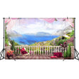3m x 1.8m Scenery Seamless Party Photo Selfie Photography Background Cloth(KF01) - free shipping - PMC TechLife - Order now!