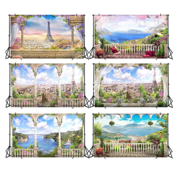 3m x 1.8m Scenery Seamless Party Photo Selfie Photography Background Cloth(KF01)