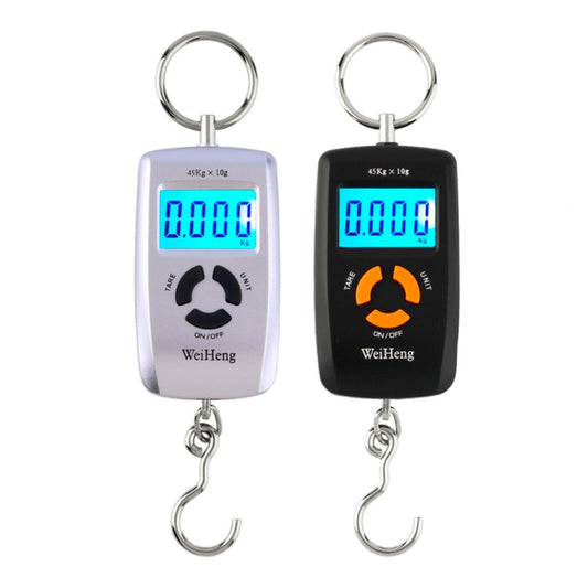 45kg x 10g High Precision LCD Portable Digital Backlight Electronic Portable Scale Random Color Delivery - Hanging Scales by PMC Jewellery | Online Shopping South Africa | PMC Jewellery | Buy Now Pay Later Mobicred