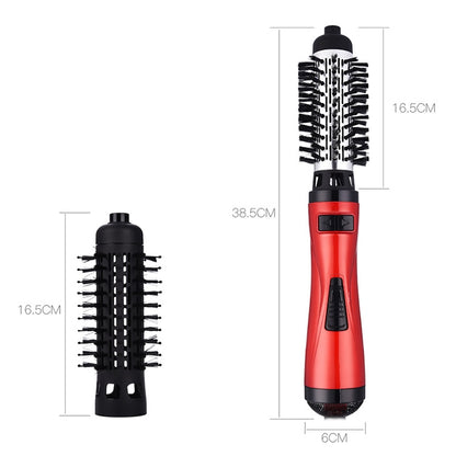 360 Degrees Rotation Electric Hair Dryer Brush Professional Hair Blow Dryer Comb Electric Hair Curler, Random Color Delivery, EU Plug - Hair Curler by PMC Jewellery | Online Shopping South Africa | PMC Jewellery | Buy Now Pay Later Mobicred