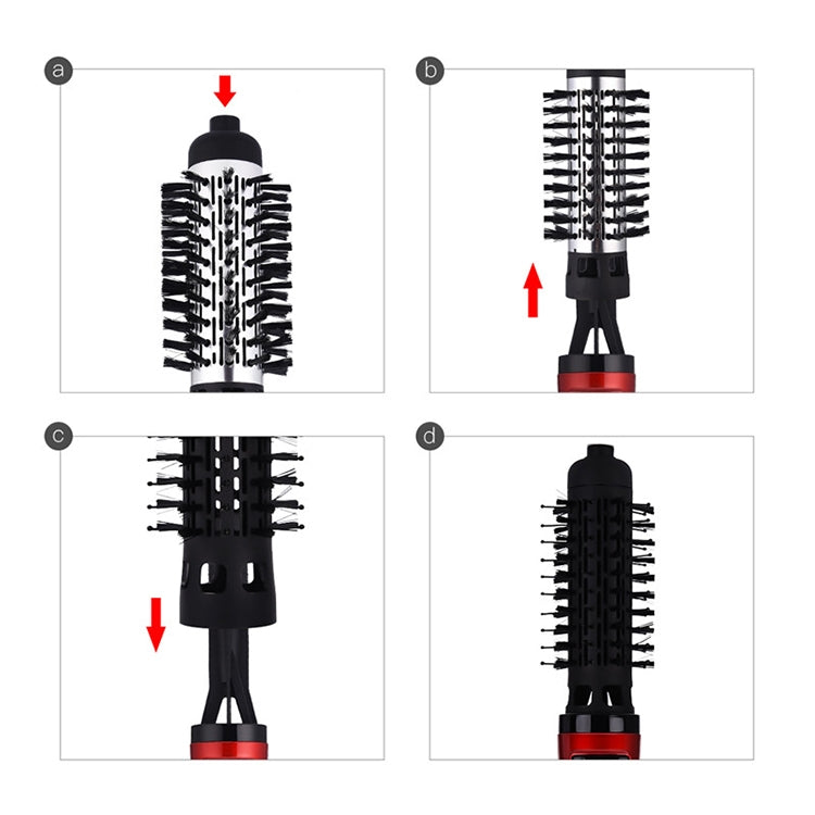 360 Degrees Rotation Electric Hair Dryer Brush Professional Hair Blow Dryer Comb Electric Hair Curler, Random Color Delivery, EU Plug - Hair Curler by PMC TechLife | Online Shopping South Africa | PMC TechLife | Buy Now Pay Later Mobicred