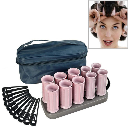 10 PCS/Set Curling Irons Electric Roll Hair Tube Heated Roller Hair Curly Styling Stick(Classic Style) - Hair Curler by PMC Jewellery | Online Shopping South Africa | PMC Jewellery | Buy Now Pay Later Mobicred