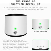 ZC-168 Refrigerator Car Active Oxygen  Ozone Disinfection Sterilization Deodorization Purification Mini Air Purifier