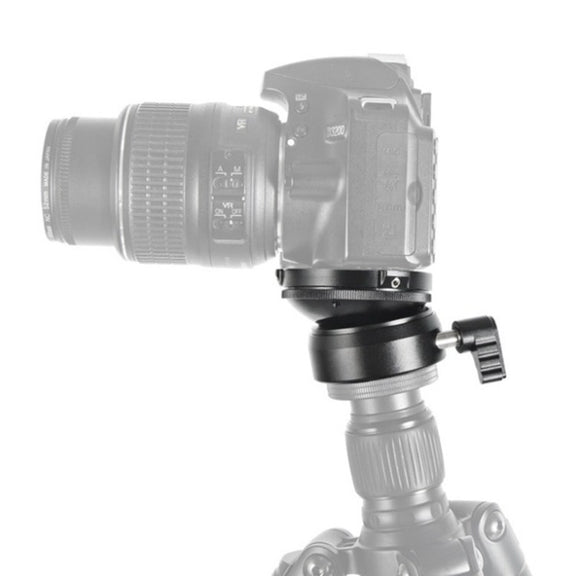 BEXIN DY-60N 1/4 inch Thread Dome Professional Tripod Leveling 360 Degree Panorama Head Base with Bubble Level & 3/8 inch Screw Adapter