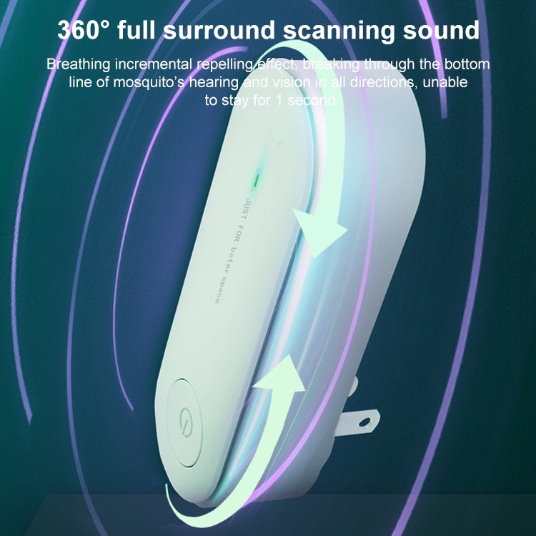 Ultrasonic Mosquito Repellent Electronic Mosquito Killer, Plug Type:EU Plug(White) - Repellents by PMC TechLife | Online Shopping South Africa | PMC TechLife | Buy Now Pay Later Mobicred