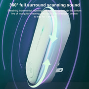 Ultrasonic Mosquito Repellent Electronic Mosquito Killer, Plug Type:EU Plug(White)