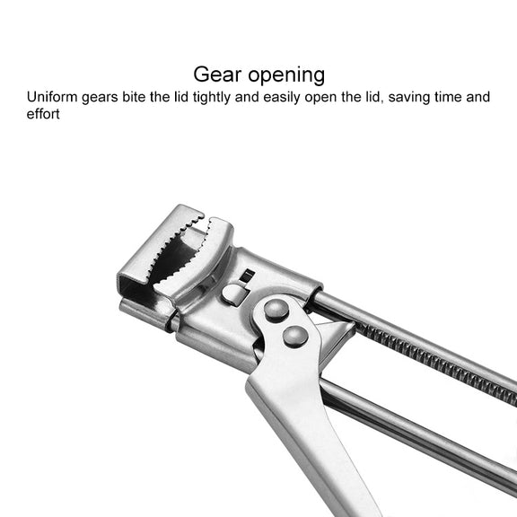 Stainless Steel bottle Opener Adjustable Can Opener Jam Bottle Opener Gadget
