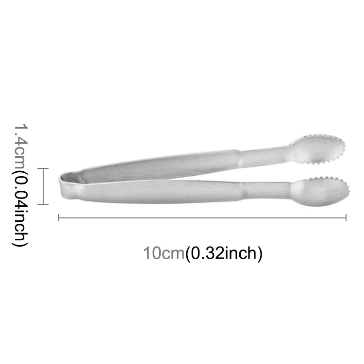 Stainless Steel Coffee Sugar Clip Kitchen Bar Clip(Silver) - Food Clips & Clips by PMC TechLife | Online Shopping South Africa | PMC TechLife | Buy Now Pay Later Mobicred