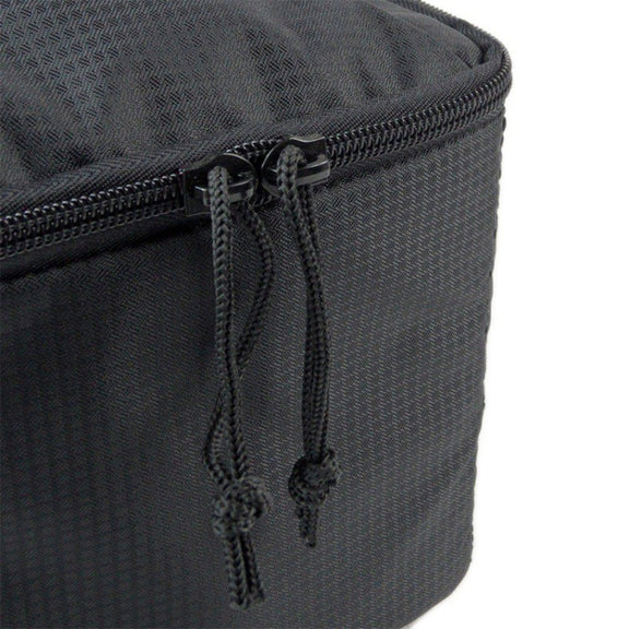 Water-resistant DSLR Padded insert Case Water-resistant Zipper Removable Partition Camera Bags(Black)