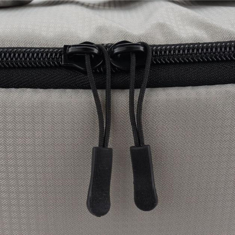 Water-resistant DSLR Padded insert Case Water-resistant Zipper Removable Partition Camera Bags(Light Grey)