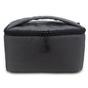 Water-resistant DSLR Padded insert Case Water-resistant Zipper Removable Partition Camera Bags(Dark Grey)