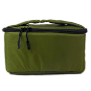 Water-resistant DSLR Padded insert Case Water-resistant Zipper Removable Partition Camera Bags(Army Green)