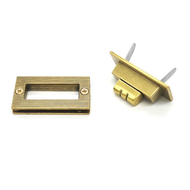 Handbag Hardware Accessories Gilt Metal Lock - Accessories by PMC TechLife | Online Shopping South Africa | PMC TechLife | Buy Now Pay Later Mobicred