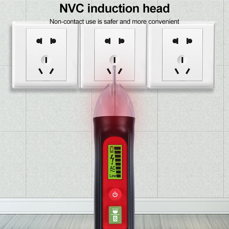WINTACT WT3010  LED AC Voltage Tester Non-Contact Detector Pen 12-1000V AC Voltage Detector - Current & Voltage Tester by Wintact | Online Shopping South Africa | PMC Jewellery | Buy Now Pay Later Mobicred