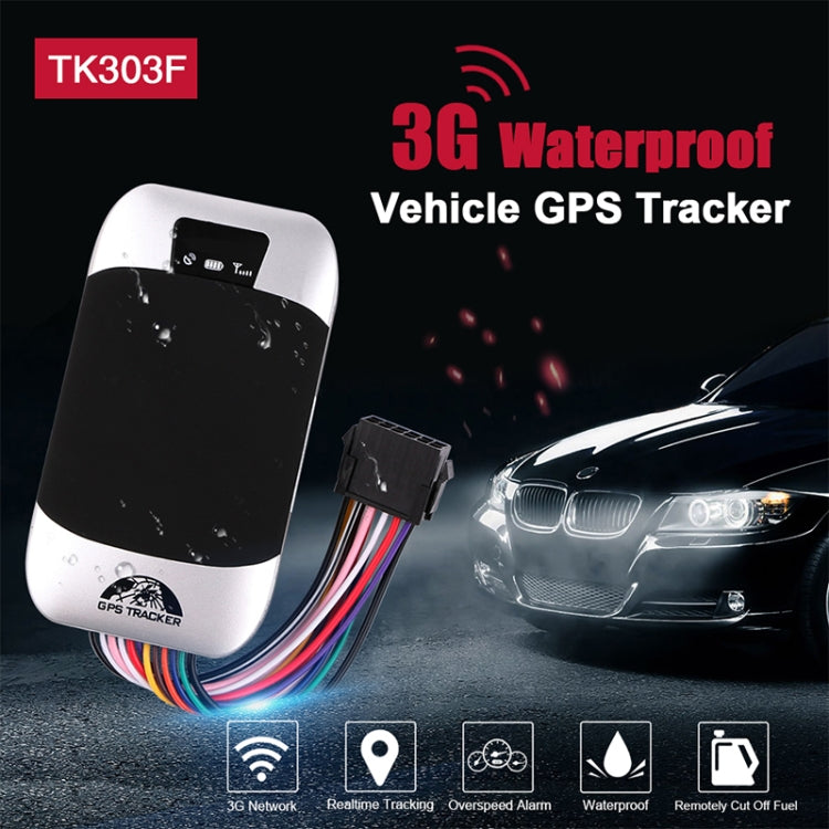 TK303F Car Truck Vehicle Tracking GSM GPRS GPS Tracker without Remote Control - Car Tracker by PMC TechLife | Online Shopping South Africa | PMC TechLife