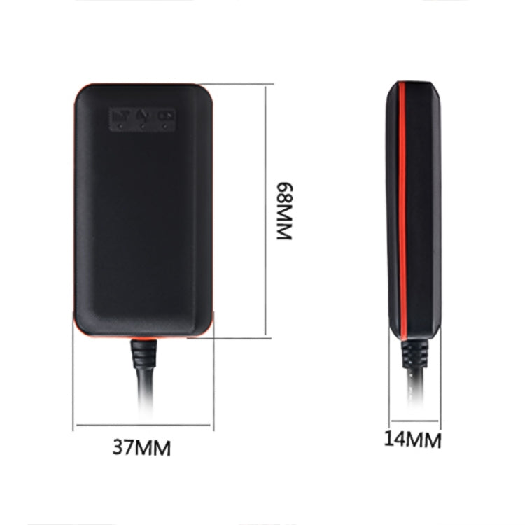 TK108 2G 4PIN Realtime Car Truck Vehicle Tracking GSM GPRS GPS Tracker, Support AGPS with Relay and Battery - Car Tracker by PMC TechLife | Online Shopping South Africa | PMC TechLife