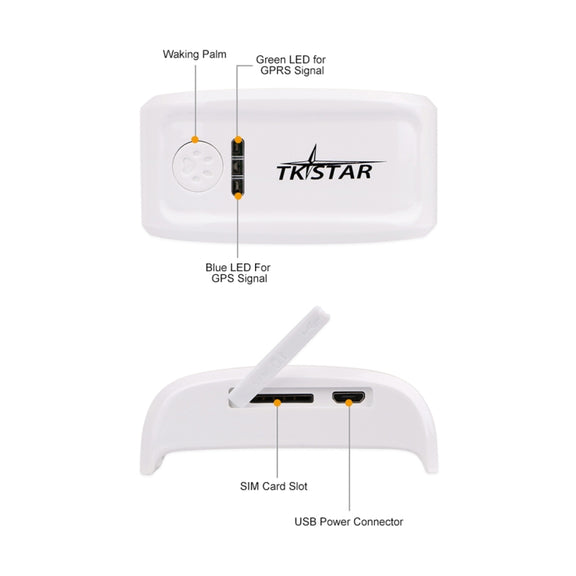 TK-909 GPS / GPRS / GSM Pet Locator Pet Collar Real-time Tracking Device