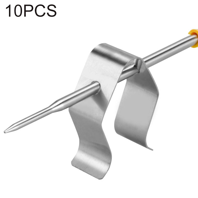 10 PCS Home Kitchen BBQ Grill Probe Holder, Specification: Single Hole Probe Holder - free shipping - PMC TechLife - Order now!