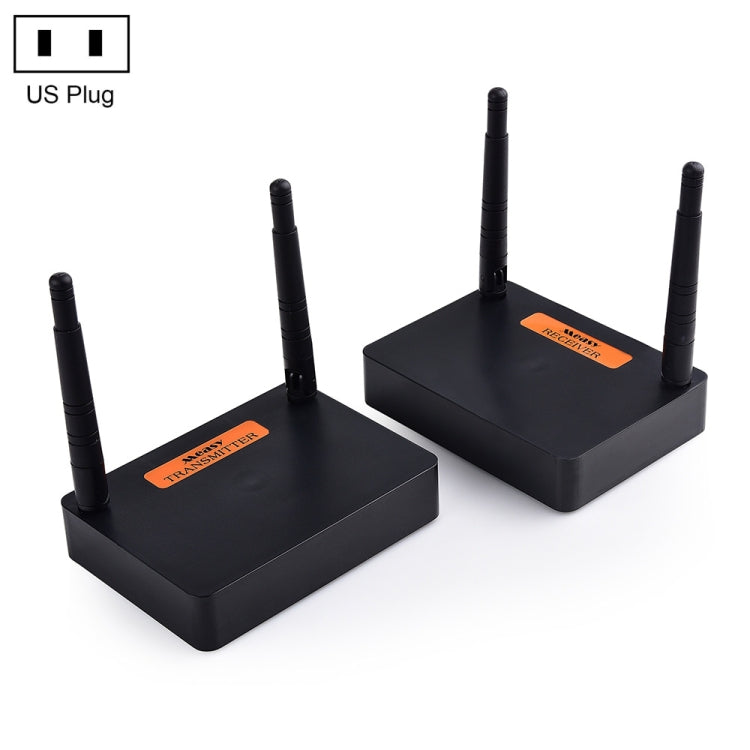 Measy FHD676 Full HD 1080P 3D 5-5.8GHz Wireless HDMI Transmitter (Transmitter + Receiver) Transmission Distance: 200m, Specifications:US Plug - free shipping - PMC Jewellery - Order now!