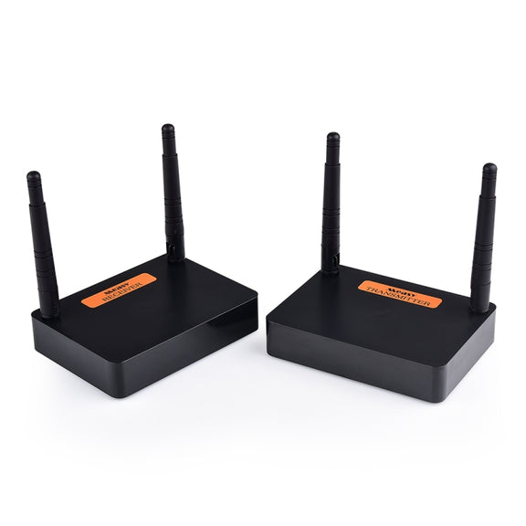 Measy FHD676 Full HD 1080P 3D 5-5.8GHz Wireless HDMI Transmitter (Transmitter + Receiver) Transmission Distance: 200m, Specifications:AU Plug