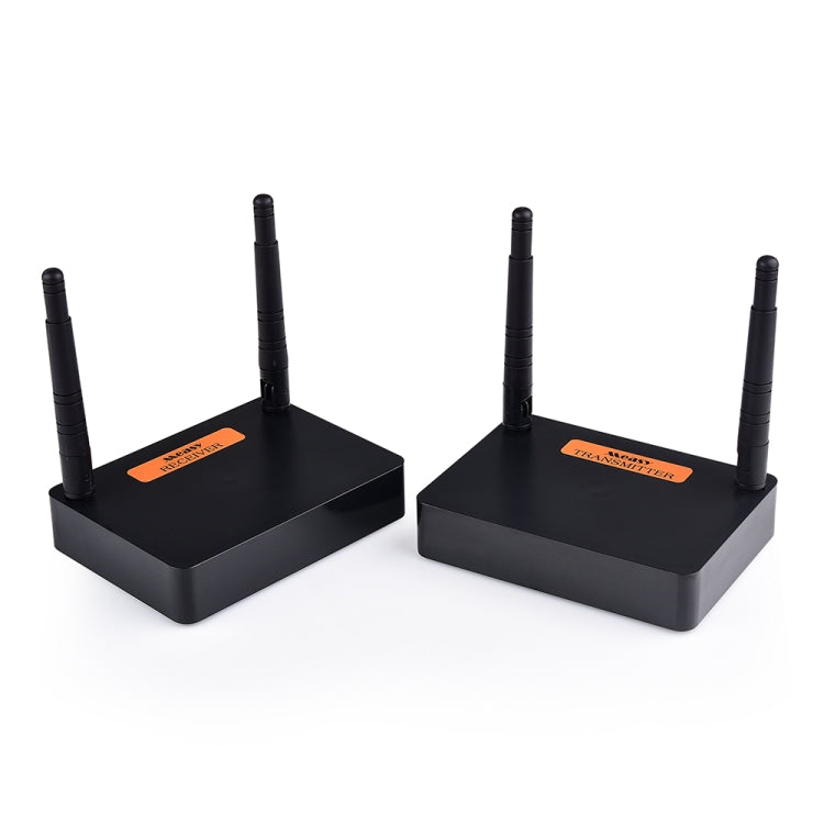Measy FHD676 Full HD 1080P 3D 5-5.8GHz Wireless HDMI Transmitter (Transmitter + Receiver) Transmission Distance: 200m, Specifications:AU Plug
