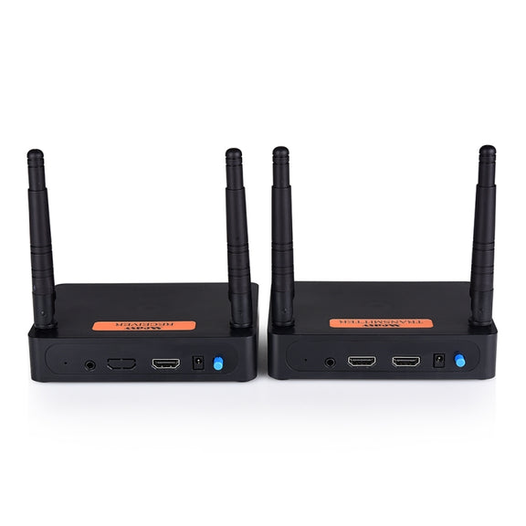 Measy FHD676 Full HD 1080P 3D 5-5.8GHz Wireless HDMI Transmitter (Transmitter + Receiver) Transmission Distance: 200m, Specifications:AU Plug