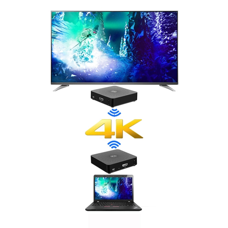 Measy W2H 60GHz 4K Ultra HD Wireless Transmission Kit, Transmission Distance: 30m, EU Plug