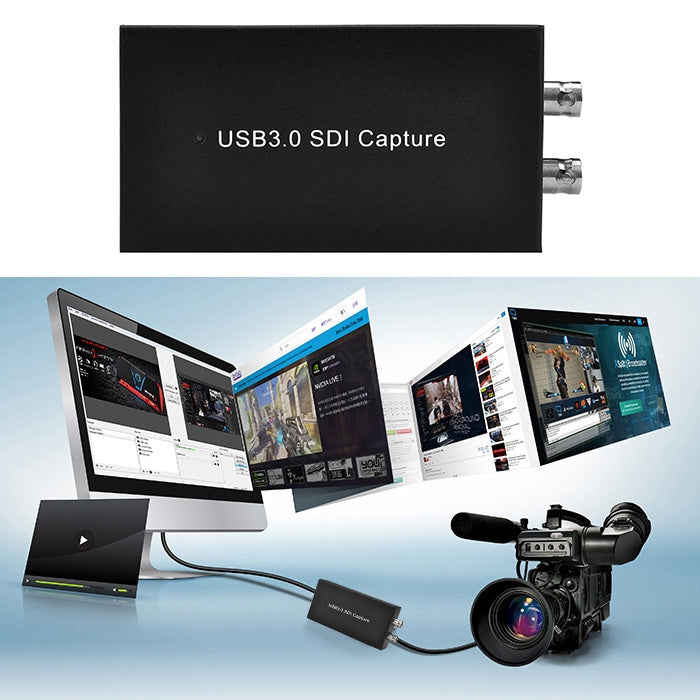 EZCAP262 USB 3.0 UVC SDI Video Capture(Black)