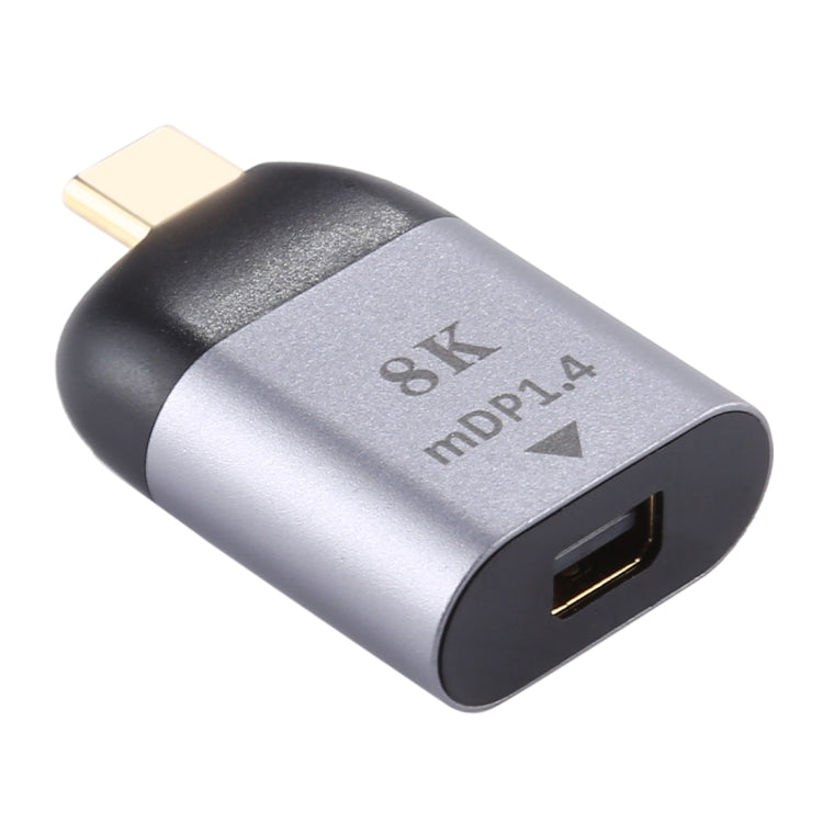 Type-C Male To MiniDP 1.4 Adapter, Support 3D Visual Effects -  by PMC Jewellery | Online Shopping South Africa | PMC Jewellery | Buy Now Pay Later Mobicred