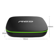 R69 1080P HD Smart TV BOX Android 4.4 Media Player with Remote Control, Quad Core Allwinner H3, RAM: 1GB, ROM: 8GB, 2.4G WiFi, LAN, UK Plug