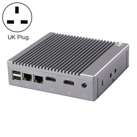 K660S Windows and Linux System Mini PC, Intel Celeron Processor N2840 Quad-Core 1.83- 2.25GHz, 8GB RAM + 128GB SSD, UK Plug - Windows Mini PCs by PMC Jewellery | Online Shopping South Africa | PMC Jewellery | Buy Now Pay Later Mobicred
